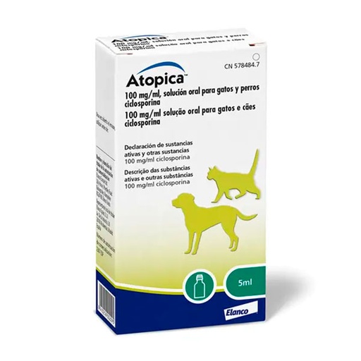 [CA490050HGI] ATOPICA 100mg/ml ORAL 5ML