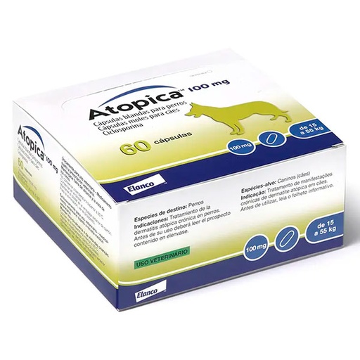 [CA4902060GL] ATOPICA 100MG CAJA 60 CAP