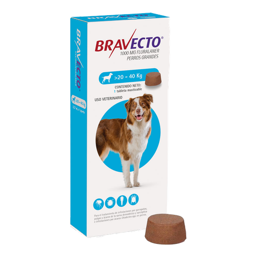 [138960] BRAVECTO 1000MG 20-40 KG