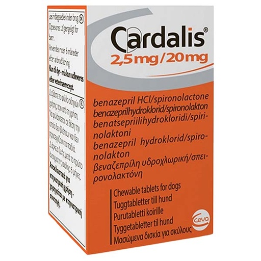 [C63510K] CARDALIS S 30comp 2,5/20 mg