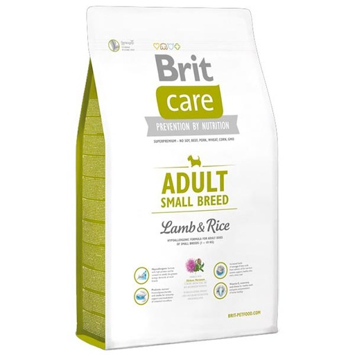[BR0126] Brit Care Dog Hypoallergenic Lamb Small 7kg