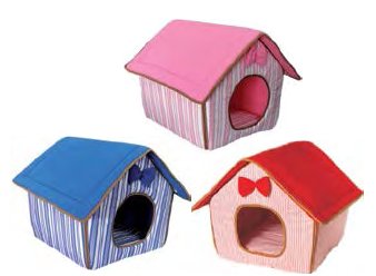 [073126] CASITA 57x48x48cm COLOR ROJO