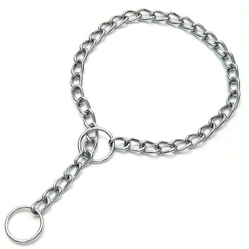[013001] COLLAR EXTRANGULADOR CADENA 2mm x 40cm