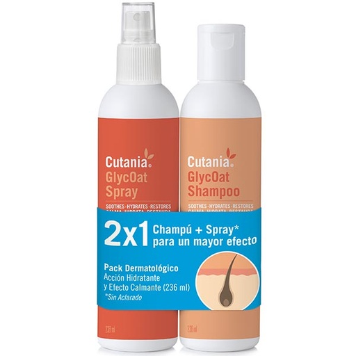 [VN-1085] CUTANIA GlycOat Pack 236 ml - Champú