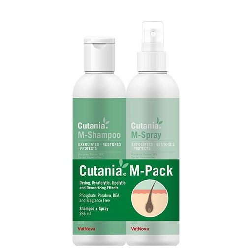 [VN-1276] CUTANIA M-Pack 236 ml - (Champú+Spray) (antiguo GlycoZoo)