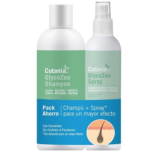 [VN-1135] CUTANIA GlycoZoo Pack 355 ml - Champú