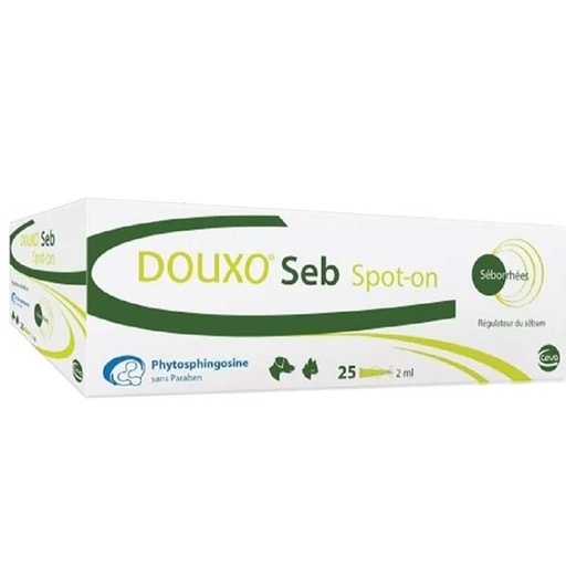 [F05611H] DOUXO SEB spot-on (25 x 2ml)