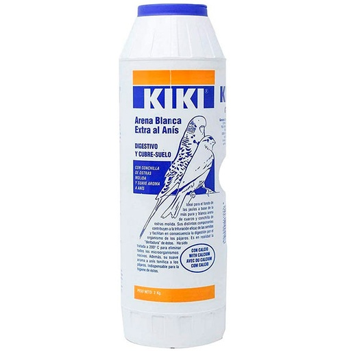 [K410] ARENA BLANCA AL ANIS 2KG