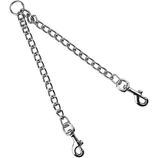 [012761] ACOPLE 2 PERROS METALICO 3mm x 35cm "M"