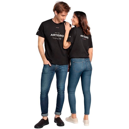[W868] _ARTERO CAMISETA NEGRA CORPORATIVA L