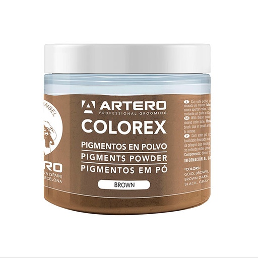 [H314] ARTERO COLOREX  POLVO MARRON MEDIO 75 Gr.
