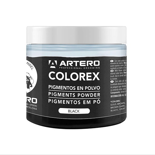 [H312] _ARTERO COLOREX  POLVO NEGRO 75 Gr.