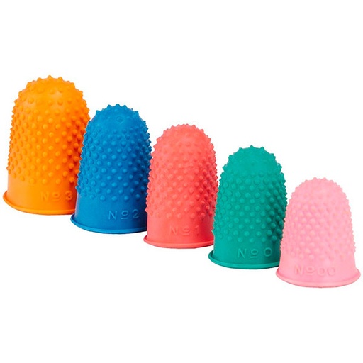 [P645] ARTERO DEDALES GOMA 5ud (Nº 1) CORAL