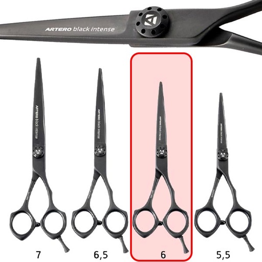[T70060] _ARTERO TIJERAS BLACK INTENSE 6"