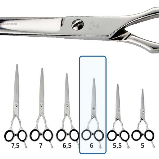 [T63560] ARTERO TIJERAS QUEEN MICRO DENTADA 6"