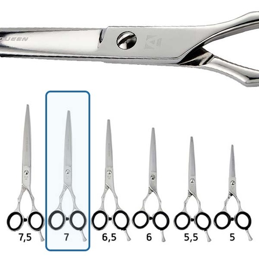 [T63570] ARTERO TIJERAS QUEEN MICRO DENTADA 7"