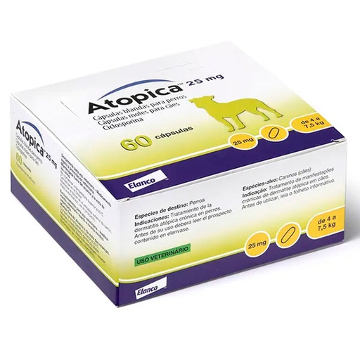 [CA4910060GL] ATOPICA 25 CAJA 60 CAP.