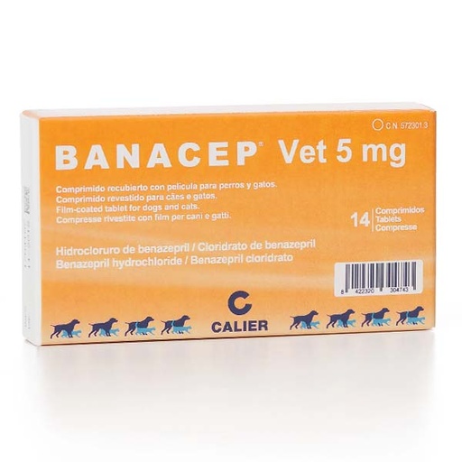 [CA103361] BANACEP 5 MG 14 Comp