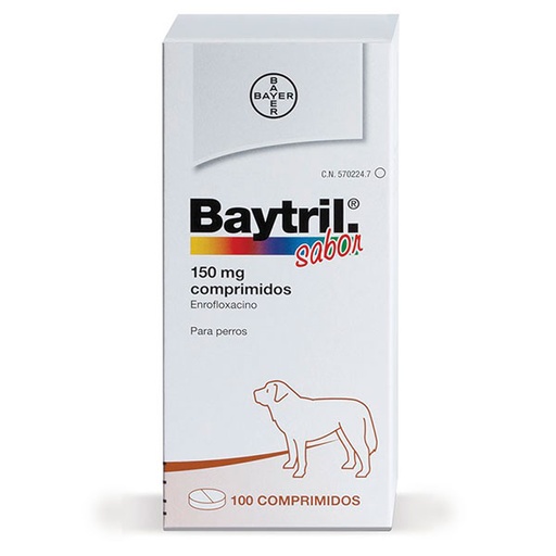 [BA129] BAYTRIL SABOR 150 MG 100 COMP