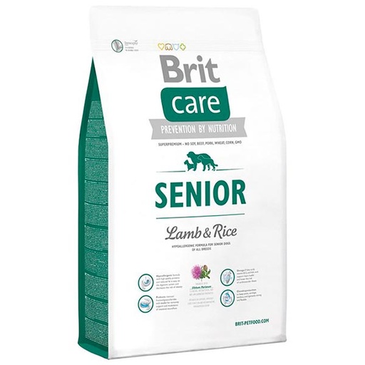 [BR0134] Brit Care Dog Hypoallergenic Lamb Senior 3kg