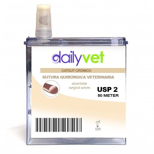 [UV430100] CASSETE CATGUT 2 50M