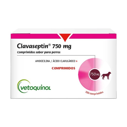 [463401] CLAVASEPTIN 750MG 100COMP (divisible 4)