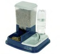 [01161] COMEDERO / BEBEDERO 4,5 kg. Y BOTELLA STANDARD