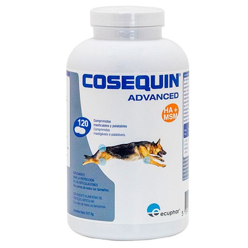[ECSE506112] COSEQUIN ADVANCED PERROS 120 COMP