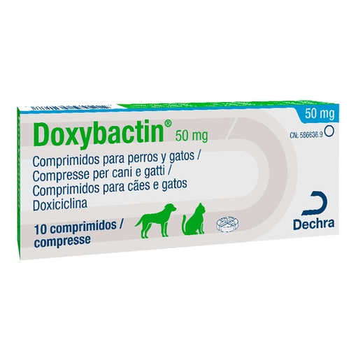[D034807] DOXYBACTIN 50MG 10 COMP.