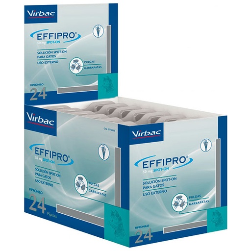 [VN100869] EFFIPRO 50mg (24p) SPOT ON GATOS