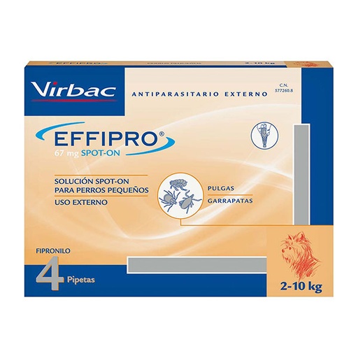 [VN100871] EFFIPRO 67mg (4p) 2-10kg