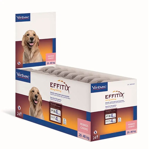 [VN100357] EFFITIX (24p) PERRO L 20-40kg