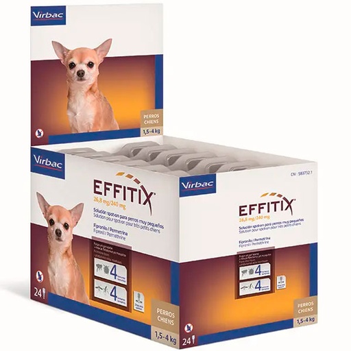 [VN100355] EFFITIX (24p) PERRO XS 1,5-4kg