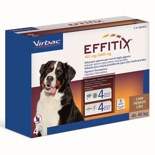 [VN100353] EFFITIX (4p) PERRO XL 40-60kg