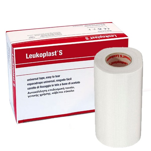 [R02796] ESPARADRAPO TELA 10x10 LEUKOPLAST BLANCO