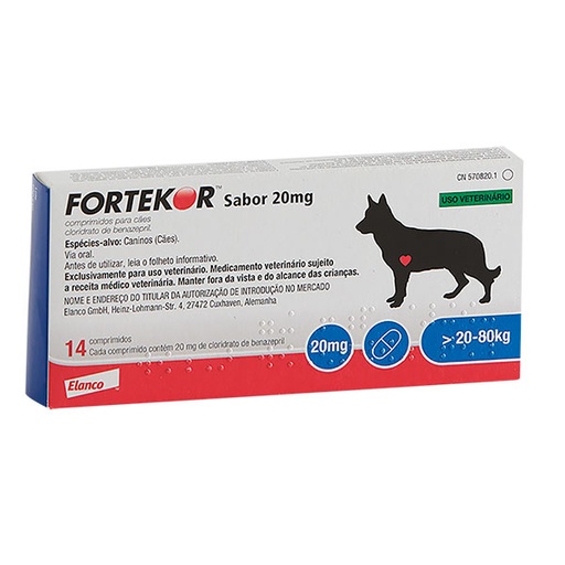 [CA482560WGL] FORTEKOR SABOR 20mg 14comp