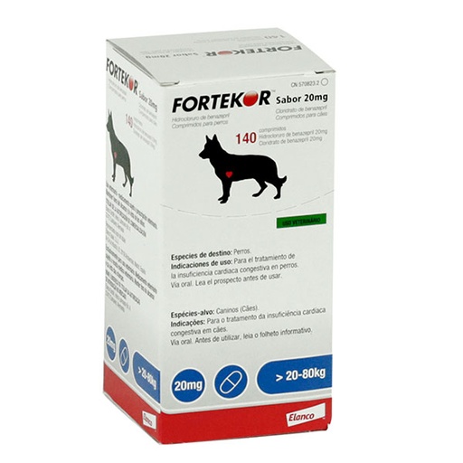 [CA4825V32GL] FORTEKOR SABOR 20mg 140comp
