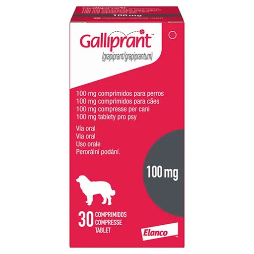 [CA5812030AO] GALLIPRANT 100 MG 30 TABLETAS 34.1-100 Kg