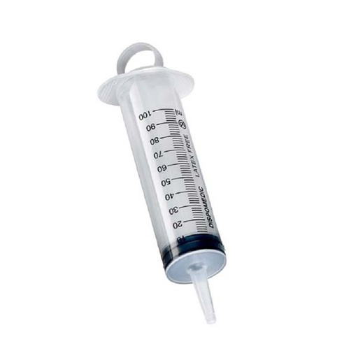 [C08539] JERINGA 100CC 3PIEZAS LUER-SONDA