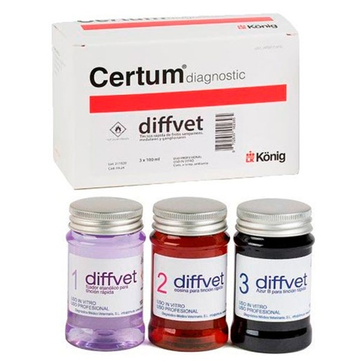 [WT19100] Kit TINCIONES CERTUM diffvet 3x100 ml