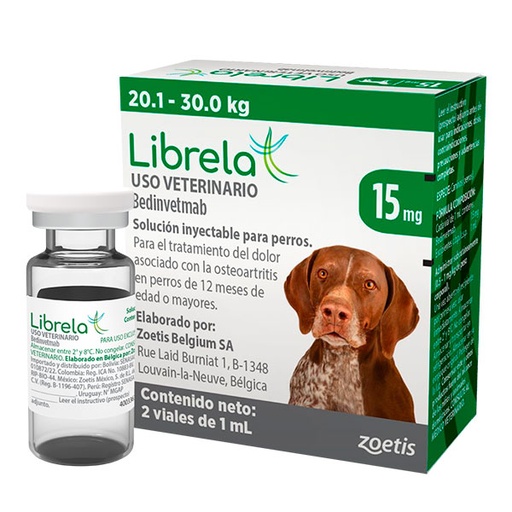 [Z01202] LIBRELA 15MG (2x1ml iny) 20-30 kg