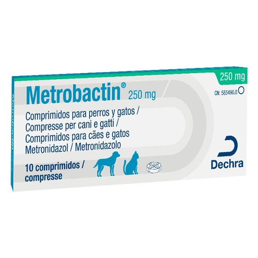 [D33836] METROBACTIN 250 MG 10 Comp
