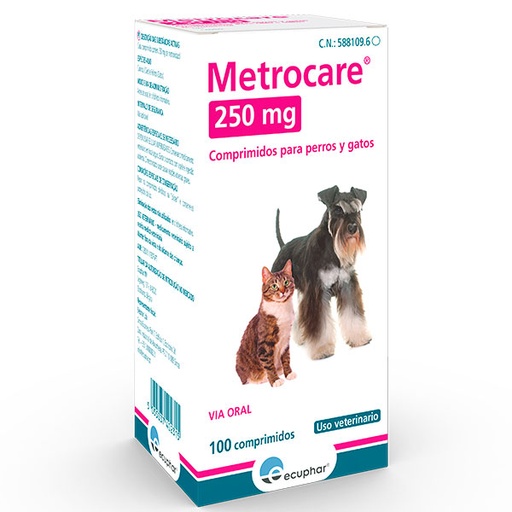 [ECSE506294] METROCARE 250 MG 100 COMP