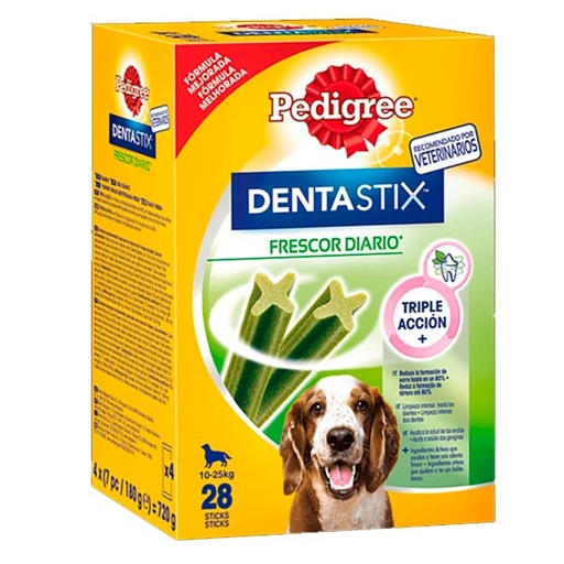 [331779] MULTIPACK DENTASTIX FRESH MEDIANO (4 x 28ud)