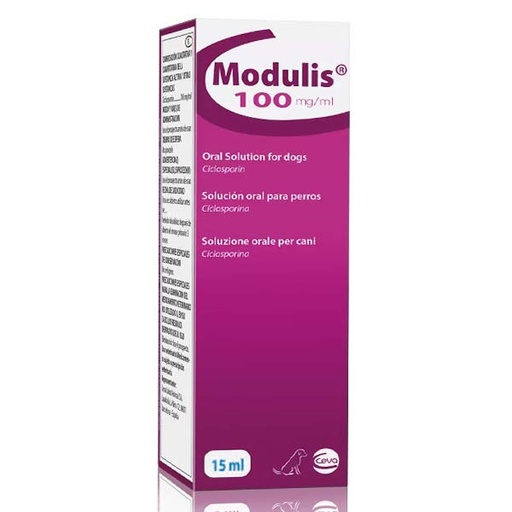 [F44020E] MODULIS 15 ML 100mg/ml sol oral