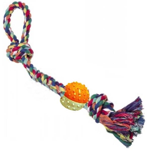 [015258] MORDEDOR DE CUERDA DE TIRO CON PELOTA