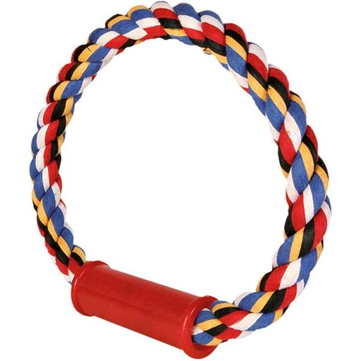 [01525] MORDEDOR DE CUERDA EN FORMA REDONDA 23cm