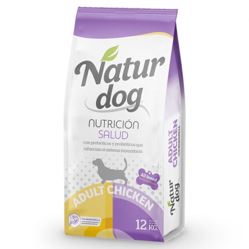 [X0011] NATURDOG ADULT CHICKEN 12KG