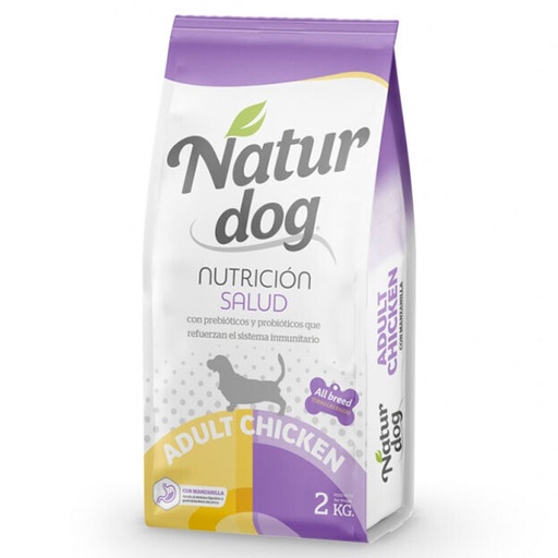 [X0010] NATURDOG ADULT CHICKEN 2KG