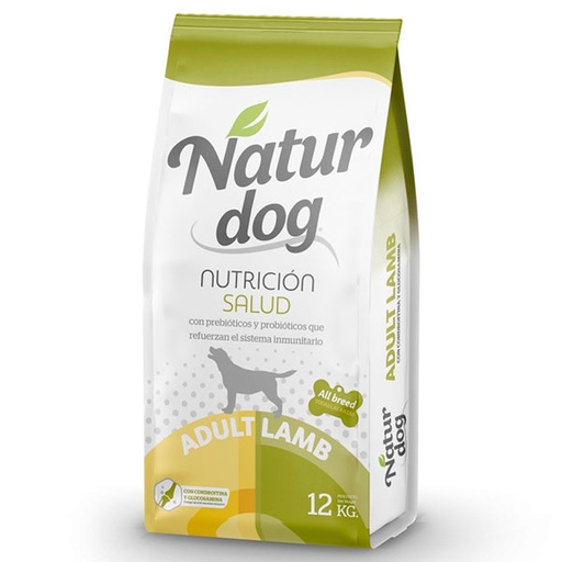 [X0021] NATURDOG ADULT LAMB 12KG